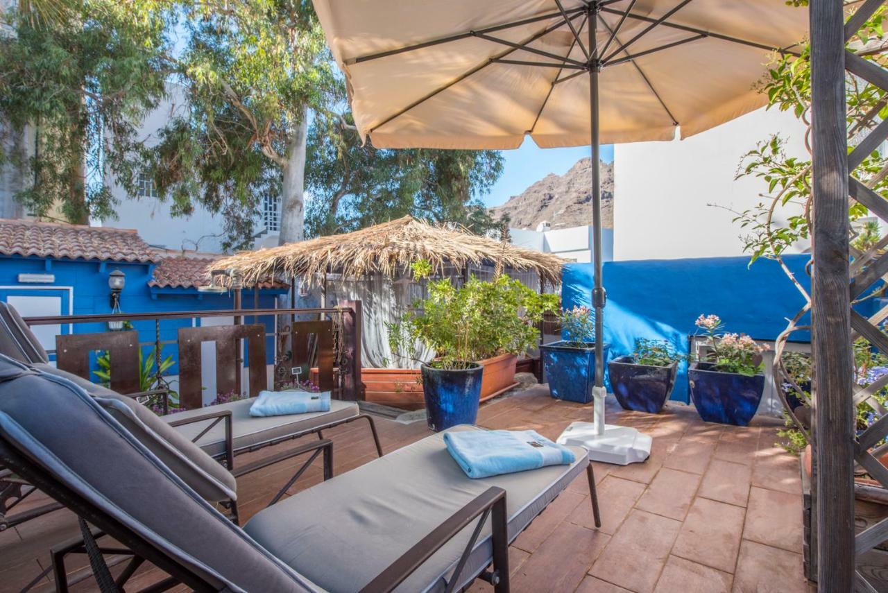 Bed and Breakfast Casa El Siroco Puerto De Mogan Exterior foto