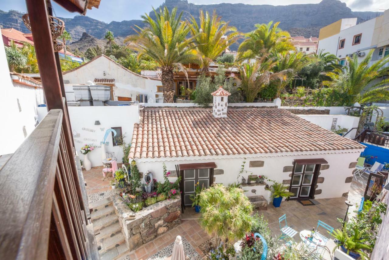 Bed and Breakfast Casa El Siroco Puerto De Mogan Exterior foto